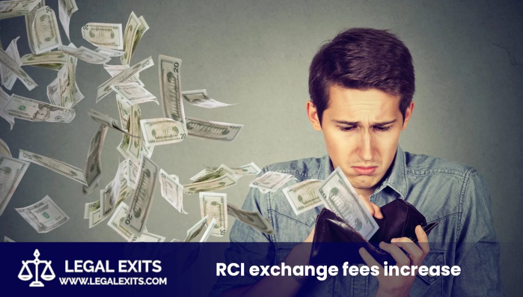 RCI Exchange Fees Increase